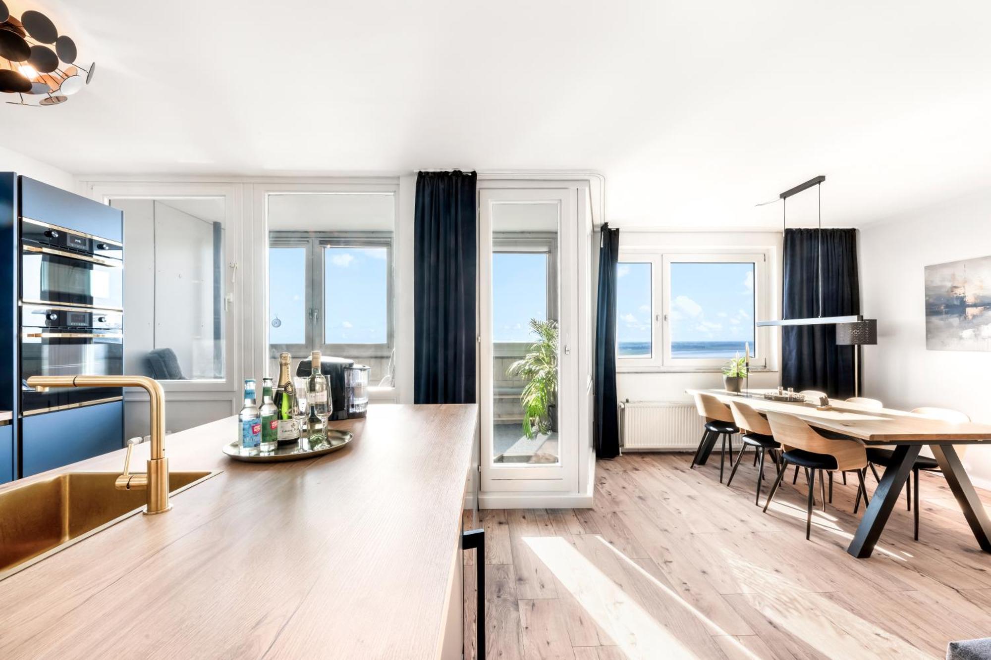 Exklusives Apartment Sunrise Mit Whirlpool, Pool Und Sauna Bremerhaven Ngoại thất bức ảnh