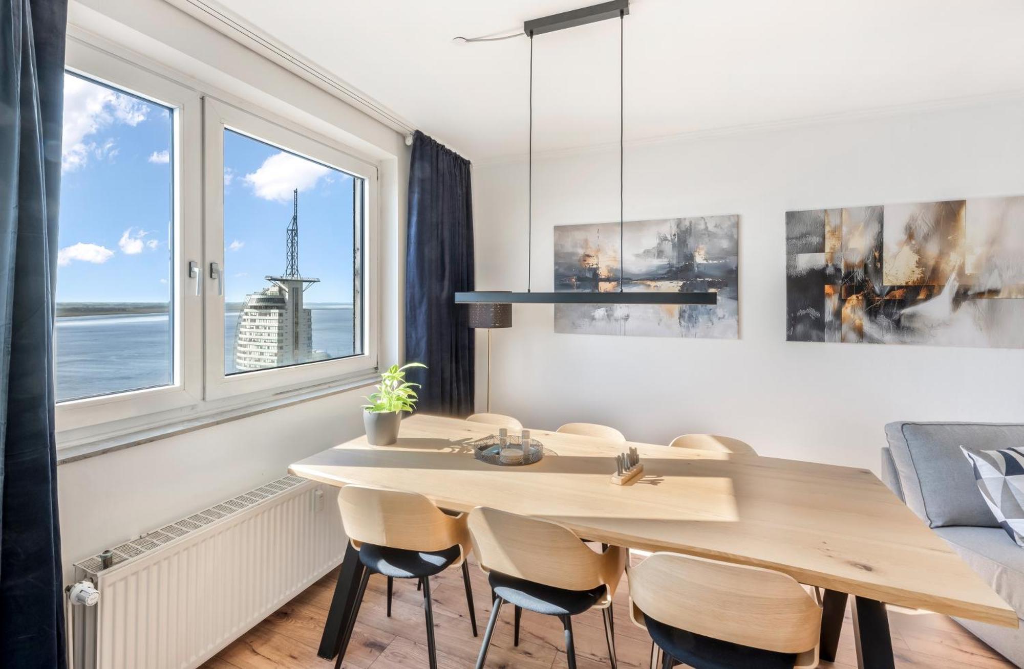 Exklusives Apartment Sunrise Mit Whirlpool, Pool Und Sauna Bremerhaven Ngoại thất bức ảnh